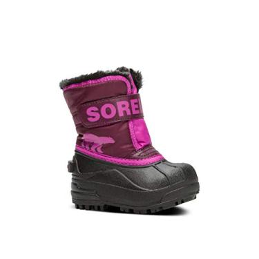 Imagem de SOREL - Botas de neve juvenis Snow Commander para crianças, Dália roxa, rosa groovy, 5 Toddler