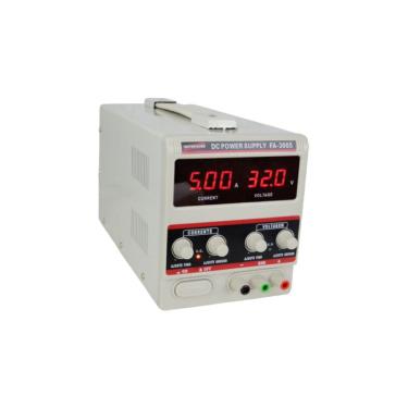 Imagem de Fonte Alimentação Digital Tensão 32 Volts 1 Canal Corrente 5Am Laboratório Pesquisas Fa-3005 Instrutherm Com Certificado