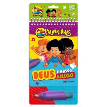Imagem de Aquabook - 3 Palavrinhas - Deus É O Nosso Amigo