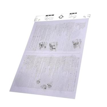 Imagem de TasLin Folhas de suporte CS-A3301 compatíveis com scanner Brother A4 Scan A3 B4 folha protege papel frágil e documento de tamanho A3 dobrando