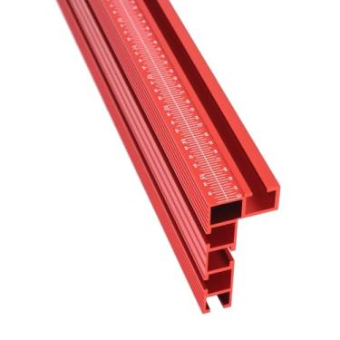 Imagem de JCFANTS Sistema de cerca de mesa 75 T-Track para acessórios de marcenaria, cerca de serra de esquadria com medida a laser - Serve para serras de mesa portáteis, serras de fita e serras de armário