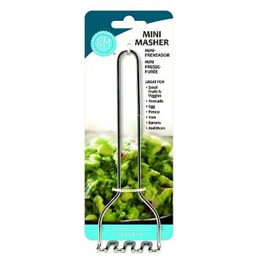 Imagem de R & M International Potato Mini Masher, Carded, One Size, Silver