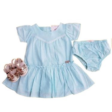 Imagem de Vestido Infantil Com Calcinha -  Modelos Variádos
