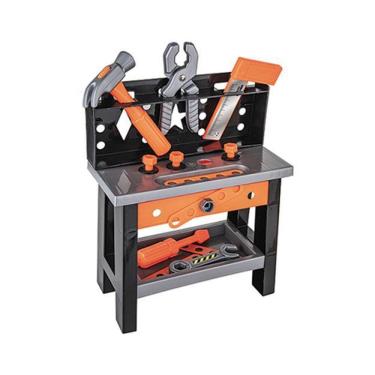 Imagem de Brinquedo Infantil Bancada De Ferramentas Martelo Alicate