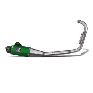 Imagem de Escape Escapamento Completo Powercore 4 Ronco Esportivo Ybr 125 Factor