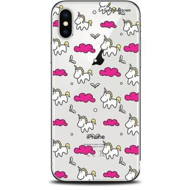 Imagem de Capa Capinha Pers Moto One Fusion Unicórnio Cd 027 - Tudo Celular Case