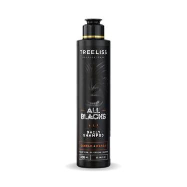 Imagem de Shampoo Barbearia Daily Premium All Blacks Treeliss - Treeliss Profiss