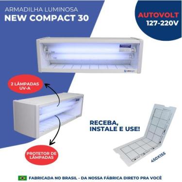 Imagem de Armadilha luminosa lateral New Compact-30 - Tecnofly, 220V