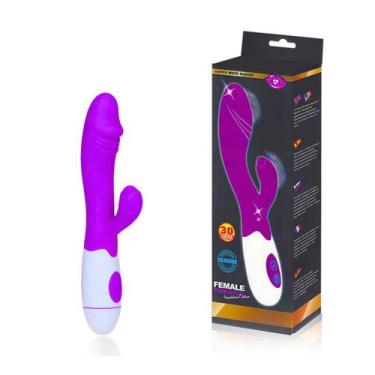 Imagem de Vibrador Recarregável e Estimulador de Clitóris Female - Pretty Love