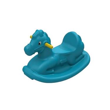 Imagem de Brinquedo Gangorra Infantil Cavalinho Pocotó Azul Xalingo - 09221