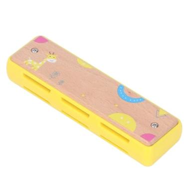 Imagem de Gaita Infantil, Instrumento Portátil de Gaita Infantil, Desenvolvimento de Habilidades de 16 Buracos para Iniciantes Em Casa (Amarelo)