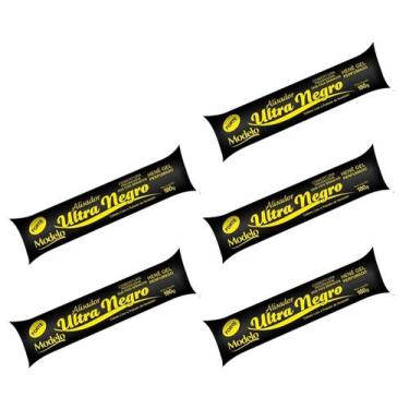 Imagem de Hene em Gel Perfumado Modelo Alisador Ultra Negro 05x180gr Preto Forte