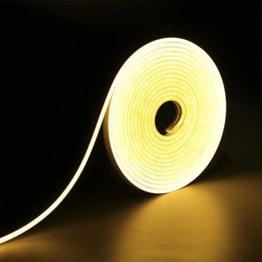 Imagem de Fita LED Neon Flex 8W -  05 metros 12v Com Fonte Bivolt - 120 LED/Metr