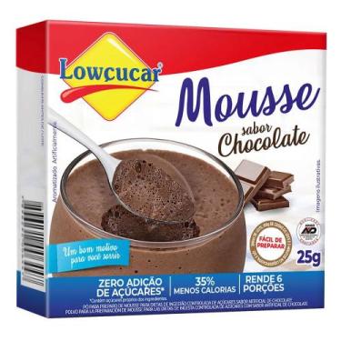 Imagem de Pó Para Preparo de Mousse de Chocolate Sem Açúcar Lowçúcar 25g - Lowçu