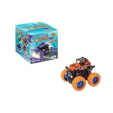 Imagem de Carro Monster Nitro Friccao ART BRINK Laranja