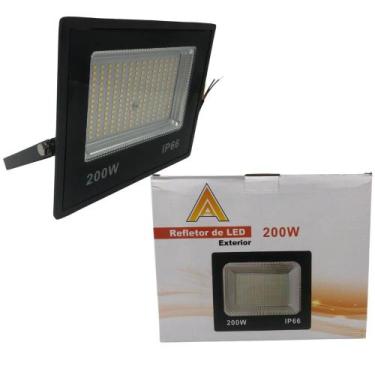 Imagem de Refletor Holoforte Branco Quente 200w De Led Bivolt Ip66 - AAA Top