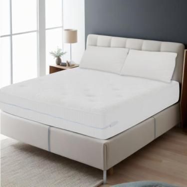 Imagem de Kit Capa Para Colchão King Size + 2 Capas de Travesseiro (Fronha) 50x7