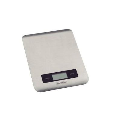 Imagem de Balança digital para cozinha tramontina adatto em aço inox