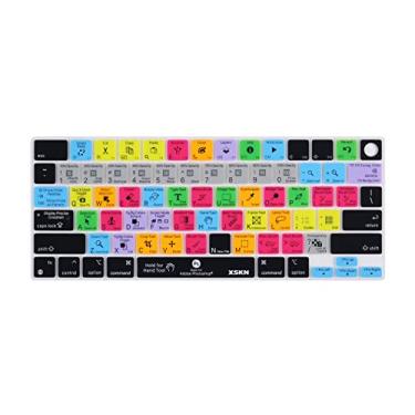 Imagem de XSKN Capa para teclado Photoshop Shortcut US Layout de silicone para MacBook Pro lançado em 2021 de 14 polegadas A2442 16 A2485 com (chip M1/Max) Liquid Retina XDR Display Touch ID (K-402)