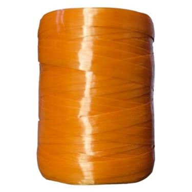 Imagem de Fitilho para amarração Presente Balão Plastico Embalagem Carnaval Colorido (Laranja 2)