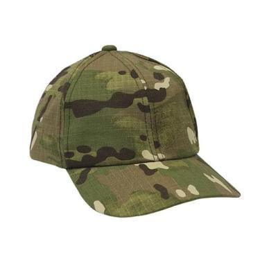 Imagem de Boné Militar Rip Stop Liso Camuflado Multicam - Mundo Do Militar