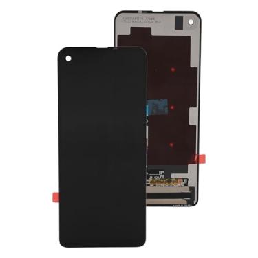 Imagem de Substituição do Conjunto do Digitalizador da Tela de Toque do Display LCD para Moto One Vision P50 XT1970, Tela do Digitalizador de Toque de 6,3 Polegadas