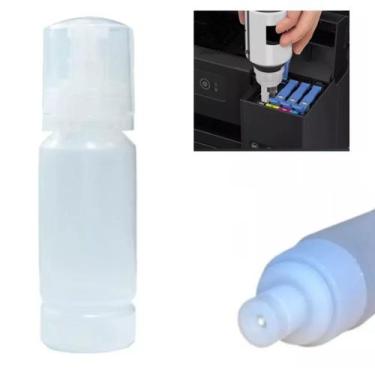 Imagem de 12 Frascos Vazio Bico Dosadores 70ml L3110 L3150 L3210 L3250 - Tpa