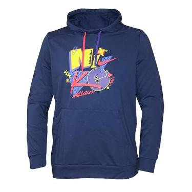Imagem de Nike Moletom masculino Dri-Fit Dry com capuz (padrão, PP, obsidiana), Obsidiana, GG