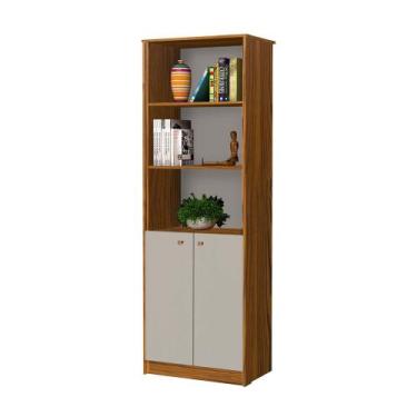 Imagem de Estante Office Multiuso Organizador Escritório Quarto Cozinha Off Whit