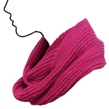 Imagem de Gola Tricot modelo Fang - Katlen Tricot, Pink, Único