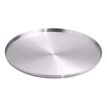 Imagem de Forma Assadeira Bandeja Para Pizza 35cm Redonda Alumínio Jjb - JJB Uti