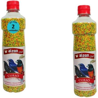 Imagem de Alcon club curió bicudo e azulão 325g super premium kit com 2