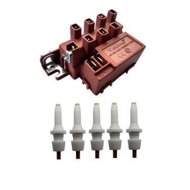 Imagem de Kit Usina Ignição E Eletrodo Fogões Mabe Dako Luna - Huika / Welcome, 