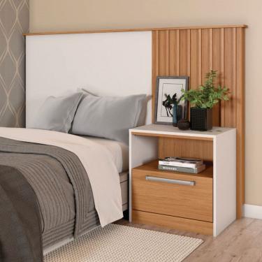 Imagem de Cabeceira Lucila Para Cama de Solteiro Caemmun