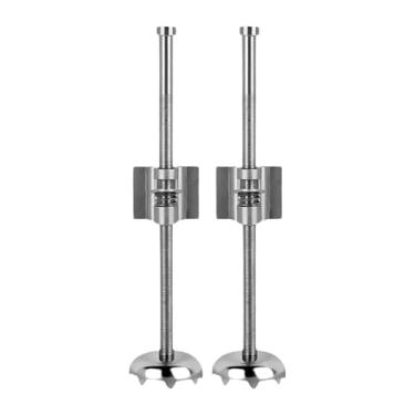 Imagem de Vaveren 2x Caixa de Pesca Elevação Perna Caixa de Pesca Pés Extensíveis Fácil de Instalar Multifuncional Suporte de Tanque de Equipamento de Peixe para , Cinza