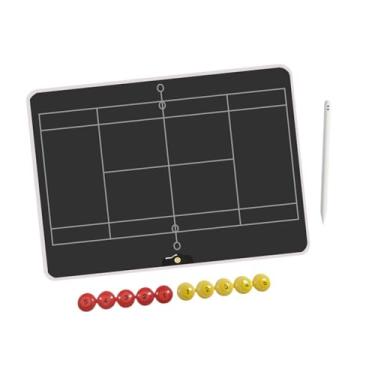 Imagem de YIJU Quadro de Treinadores Quadro de Treinadores Eletrônicos Presentes Educacionais Jogo Portátil Assistente de Ensino Quadro de Marcadores de Plano Quadro, Tênis