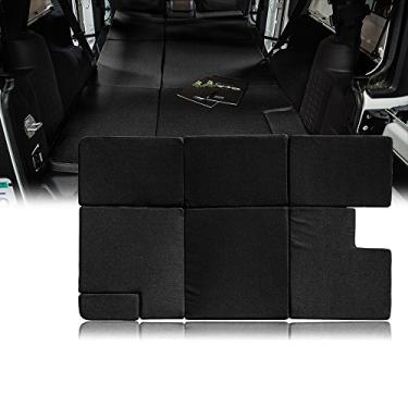 Imagem de Xprite Colchão de dormir portátil para acampamento ao ar livre plataforma de cama compatível com Jeep Wrangler JKU 2007-2018, NitePad Sand Premium de 3,8 cm de espessura