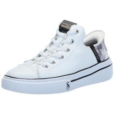 Imagem de Skechers Tênis masculino Snoop Dogg:Snoop One-Og Hands Free Slip-ins, Branco/preto, 40 EU