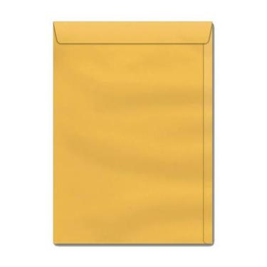 Imagem de Envelope Saco Kraft Ouro 120x175 mm Pacote com 10 Unidades - EMBALADO 
