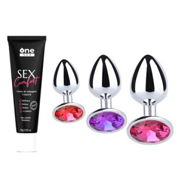 Imagem de Sex Comfort Facilitador Anal - Plug Anal Tamanho P, M e G - Sexy Impor