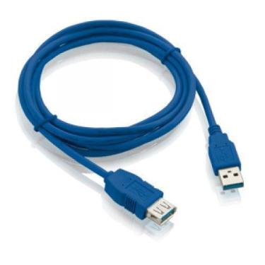 Imagem de Cabo Extensor USB 3 Metros Macho Femea USB Versão 3.0 3.1 A Macho A Fe