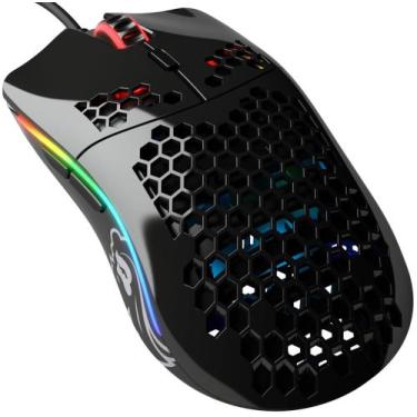 Imagem de Mouse Gamer Glorious Model O Minus RGB - Glossy (com Fio), preto