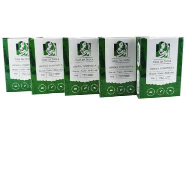 Imagem de Henna Composta Casa Da Índia Kit 5 Unid