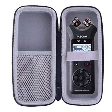 Imagem de WERJIA Capa de viagem rígida de EVA para gravador digital portátil Tascam DR-07X