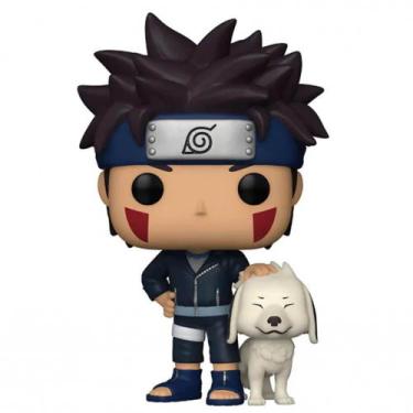 Imagem de Boneco Naruto Shippuden Funko Pop Kiba with Akamaru 1194