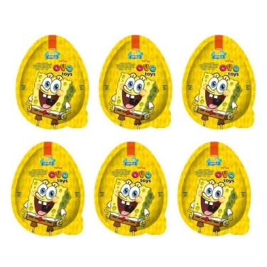 Imagem de Ovo Toys Bob Esponja Surpresa 6 Unidades - 10g CADA - Royal Toys