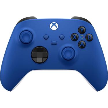 Imagem de Microsoft - ctrl s/fio p/ p/ vídeo gameXbox p/ Xbox Series X, Xbox Series S, Xbox One, dispositivos Windows - Shock Blue-QAU-00065/QAU-00001