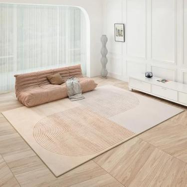 Imagem de Linha Sala de estar Grande Área Carpete Listrado Quarto Carpetes Padrão Geométrico Decoração para Casa Tapete Pelúcia Macio, PW1130, YD, A, 50x80cm 20x31in