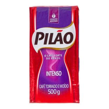 Imagem de Café Torrado e Moído Intenso Vácuo Pilão 500g