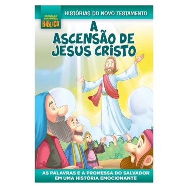 Imagem de Revista em Quadrinhos Bíblico - A Ascensão de Jesus